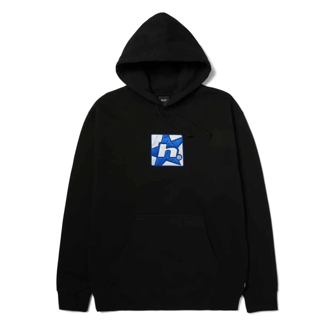 HUF H Star Hoodie Black hoodies HUF 