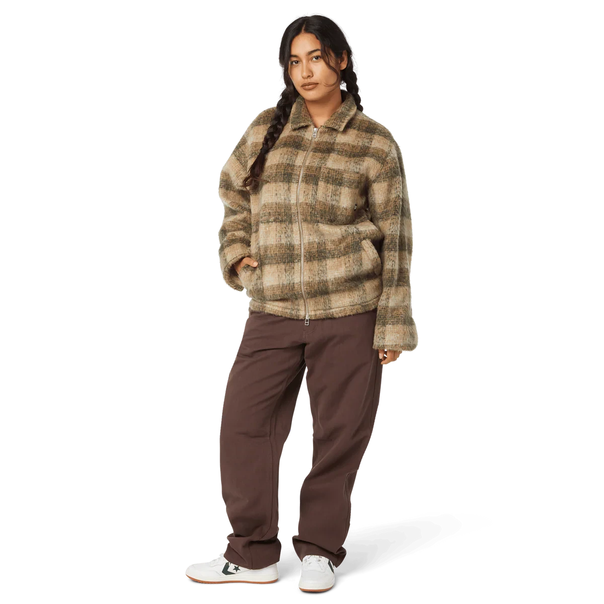 HUF Megablast Plaid Jacket Desert jackets HUF 