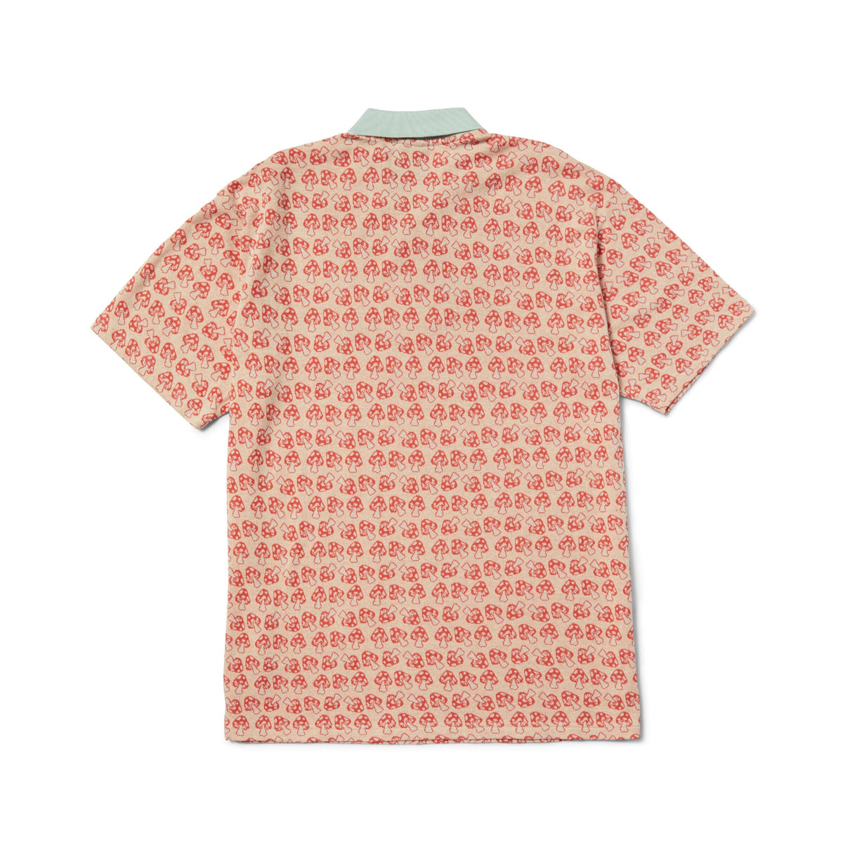 HUF Microdose Knit Polo Red shirts HUF 