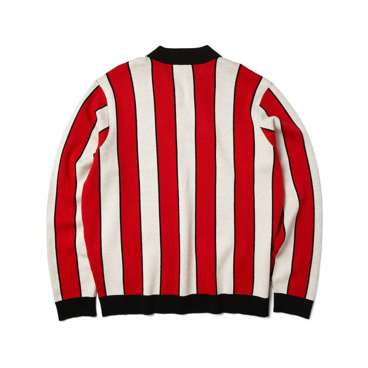 HUF Midfield Jersey Sweater Red sweaters HUF 