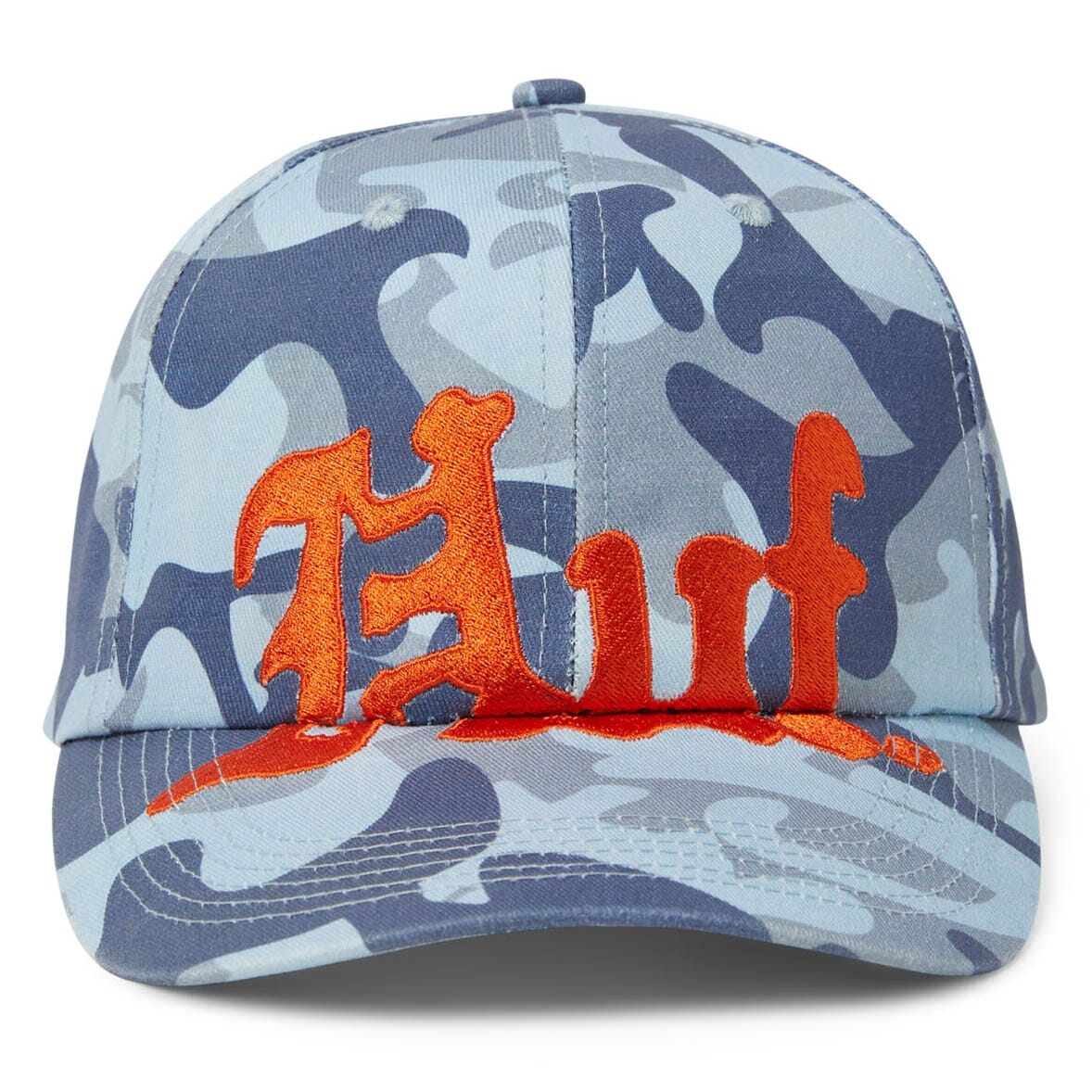 HUF Noble Camo 6 Panel Snapback Hat Ice Blue Hats HUF 