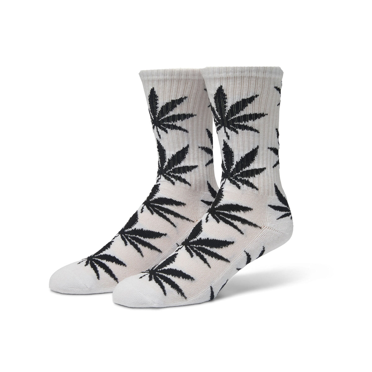 HUF Plantlife 3 Pack Crew Socks White/Black/Heather Socks HUF 
