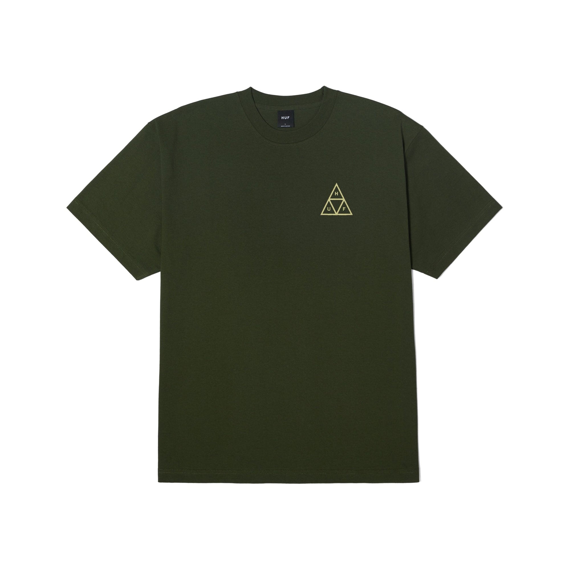 HUF Set TT Tee Hunter Green tees HUF 