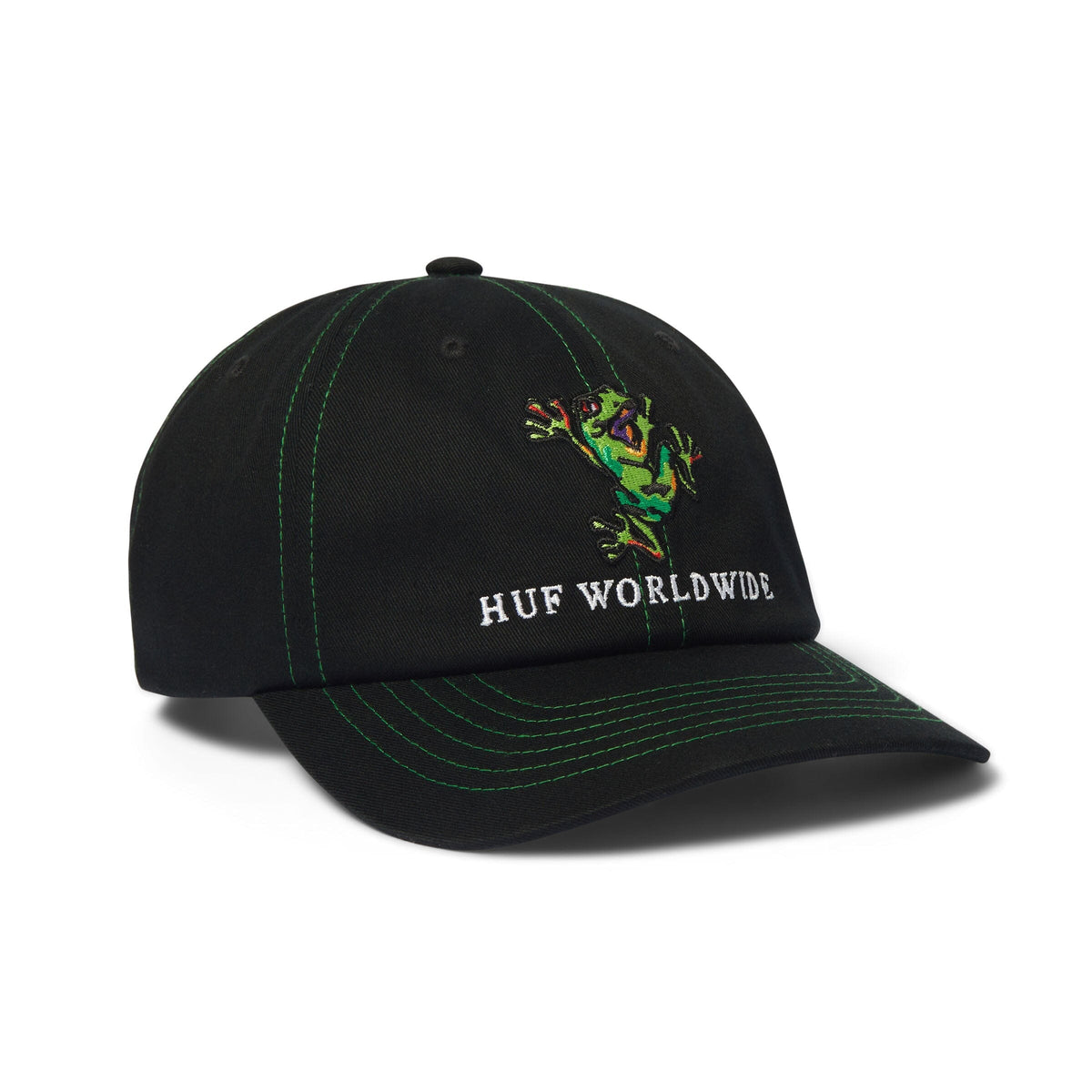 HUF Stuck on You 6 Panel CV Hat Black Hats HUF 