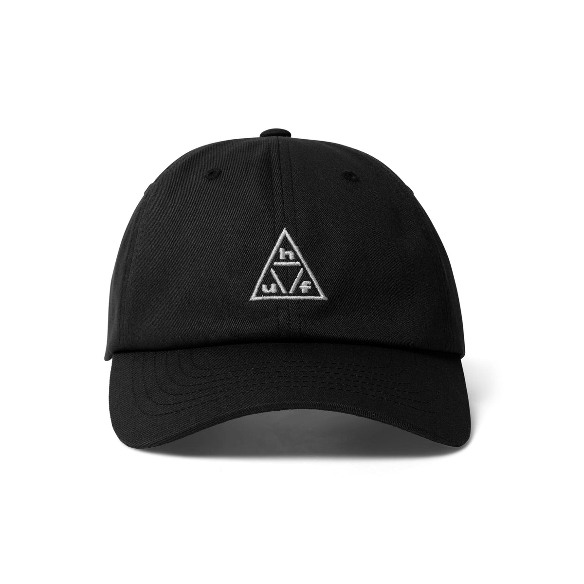 HUF Triple Triangle 6 Panel Hat Black/White hats HUF 