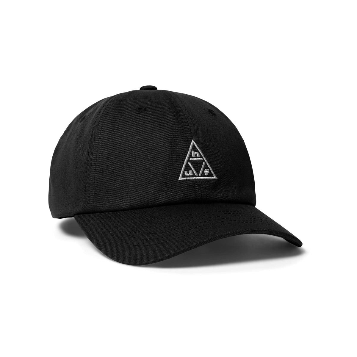 HUF Triple Triangle 6 Panel Hat Black/White Hats HUF 