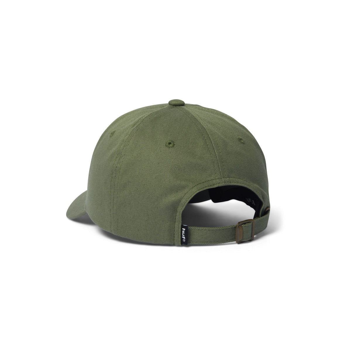 HUF Triple Triangle 6 Panel Hat Olive/White hats HUF 