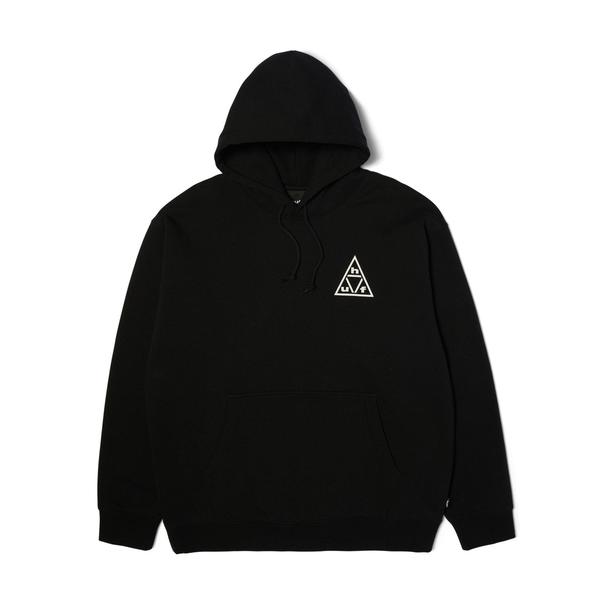 HUF Triple Triangle Hoodie Black/White hoodies HUF 