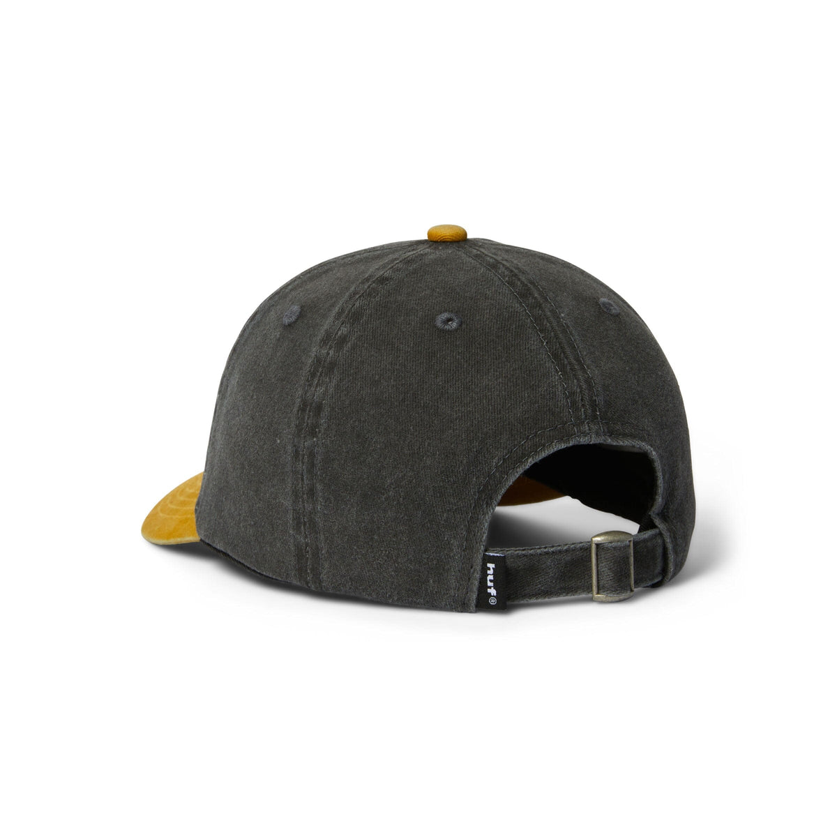 HUF Two Tone 89 Washed 6 Panel Hat Black hats HUF 
