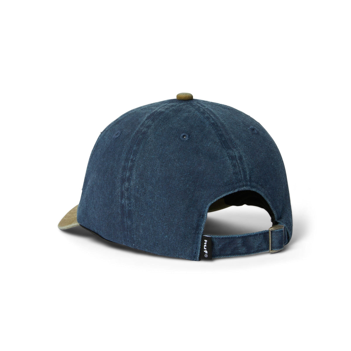 HUF Two Tone 89 Washed 6 Panel Hat Navy hats HUF 