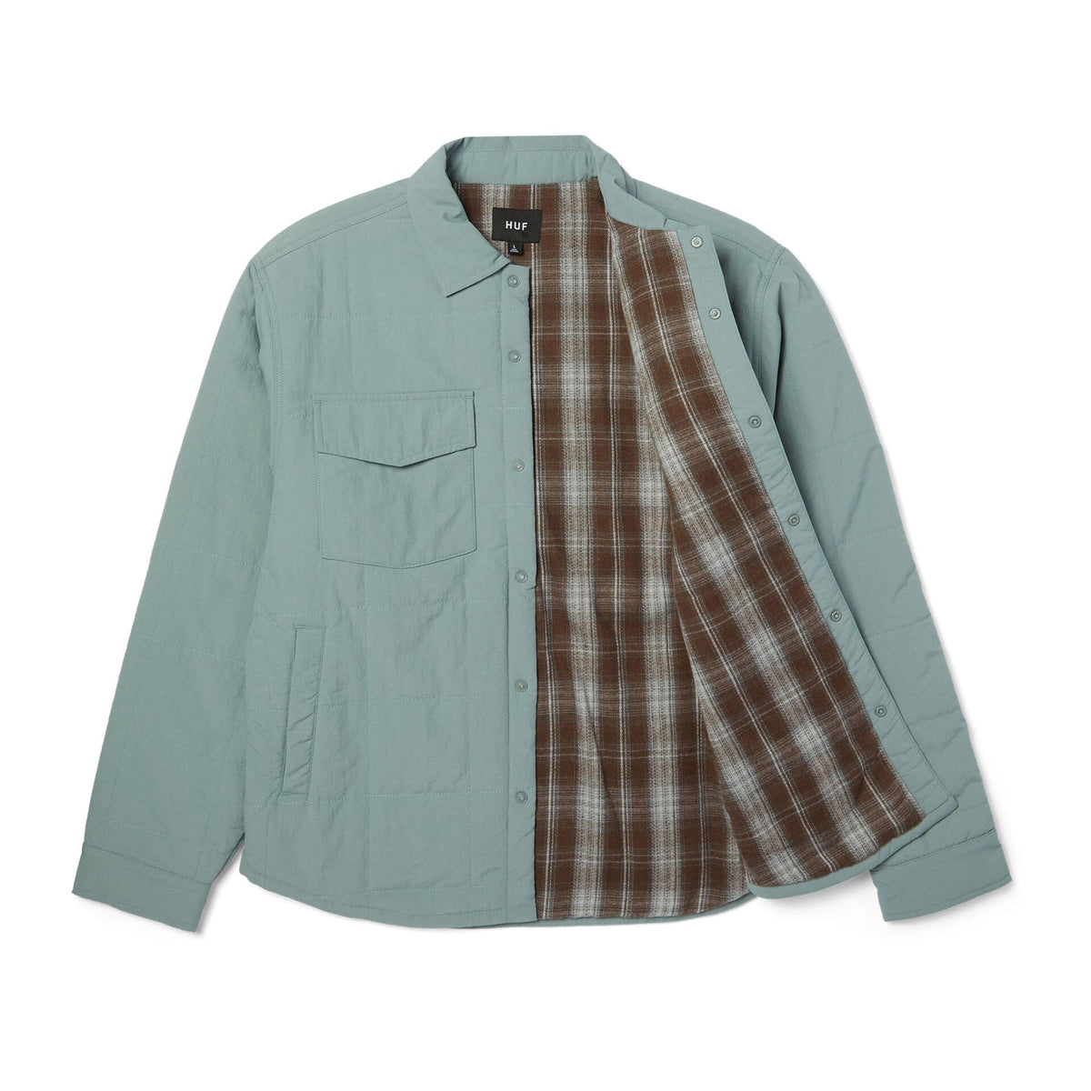 HUF Villard Shacket Steel Blue jackets HUF 