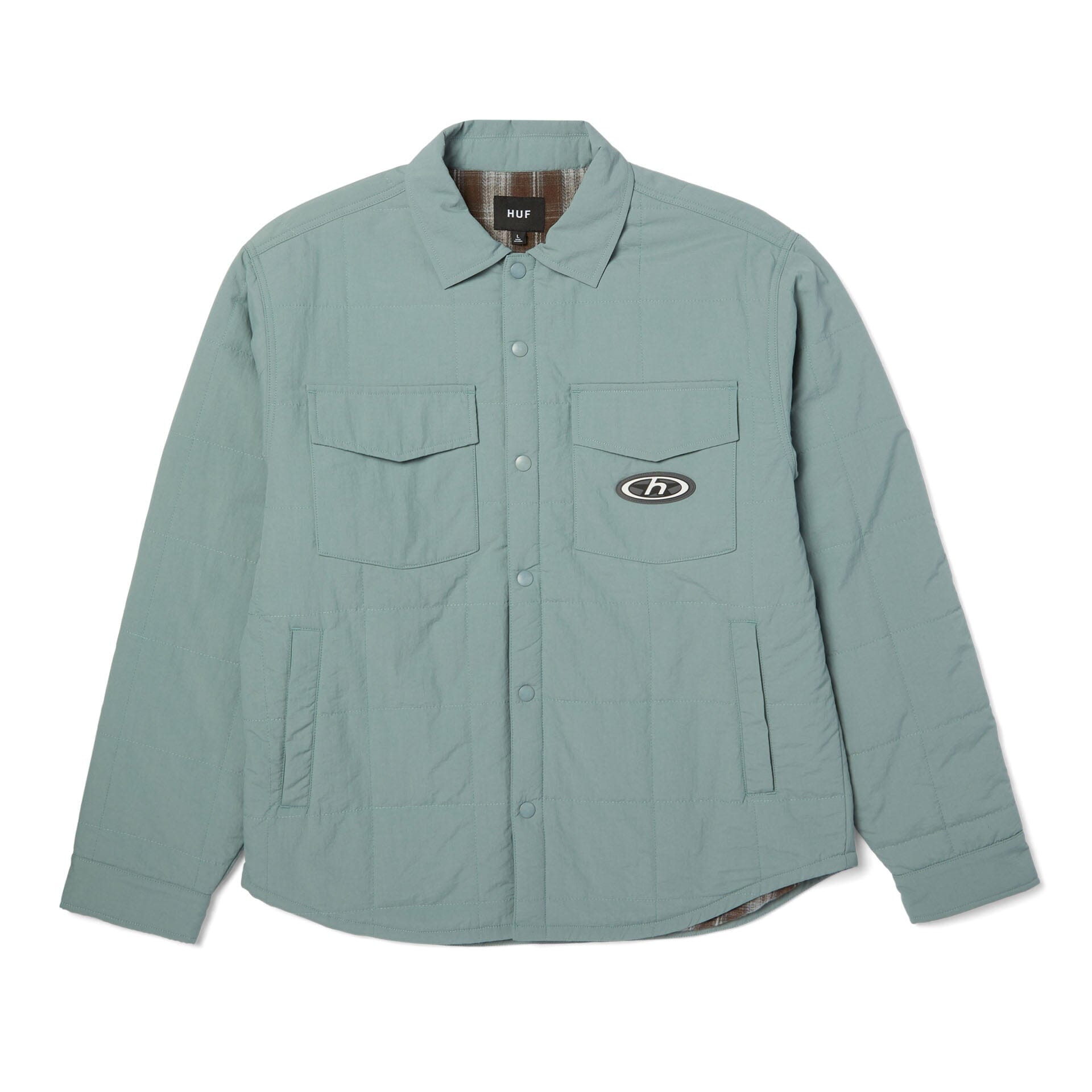 HUF Villard Shacket Steel Blue jackets HUF 