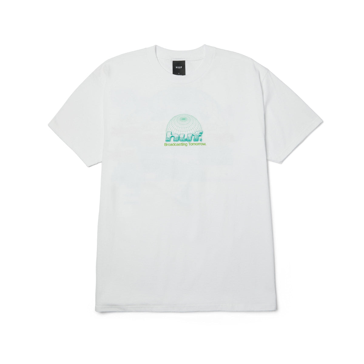 HUF Worldwide Network Tee White tees HUF 