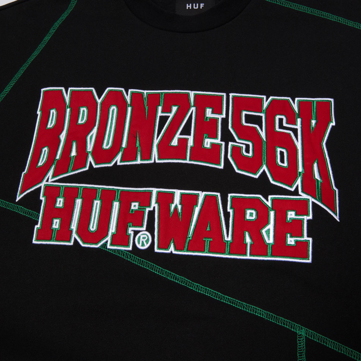 HUF x Bronze Hufware Crewneck Black crewnecks HUF 