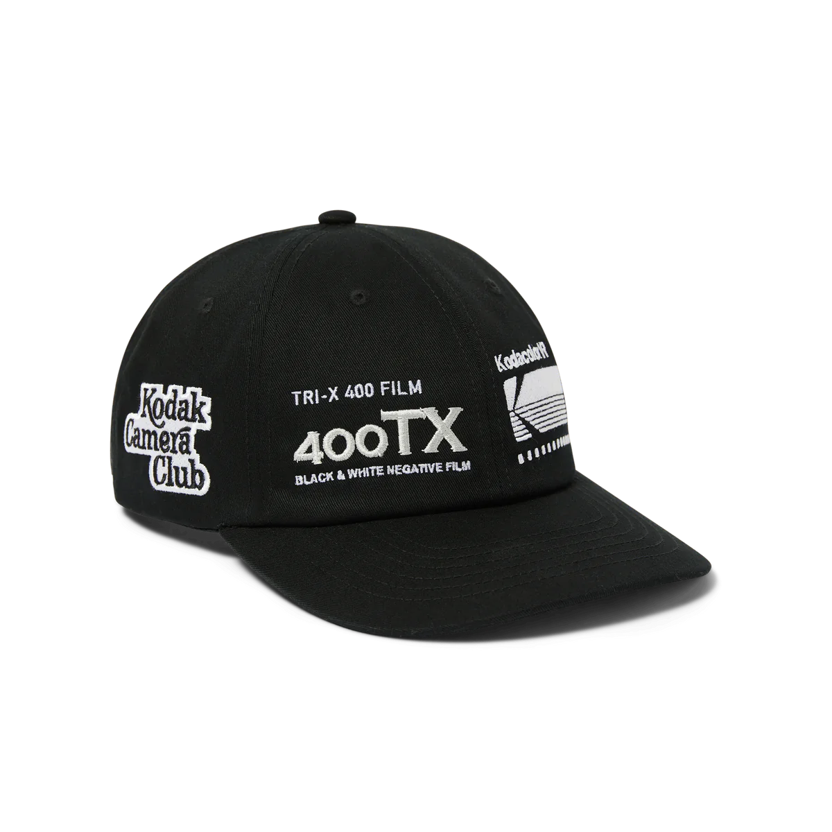 HUF x Kodak Snapback Hat Black hats HUF 