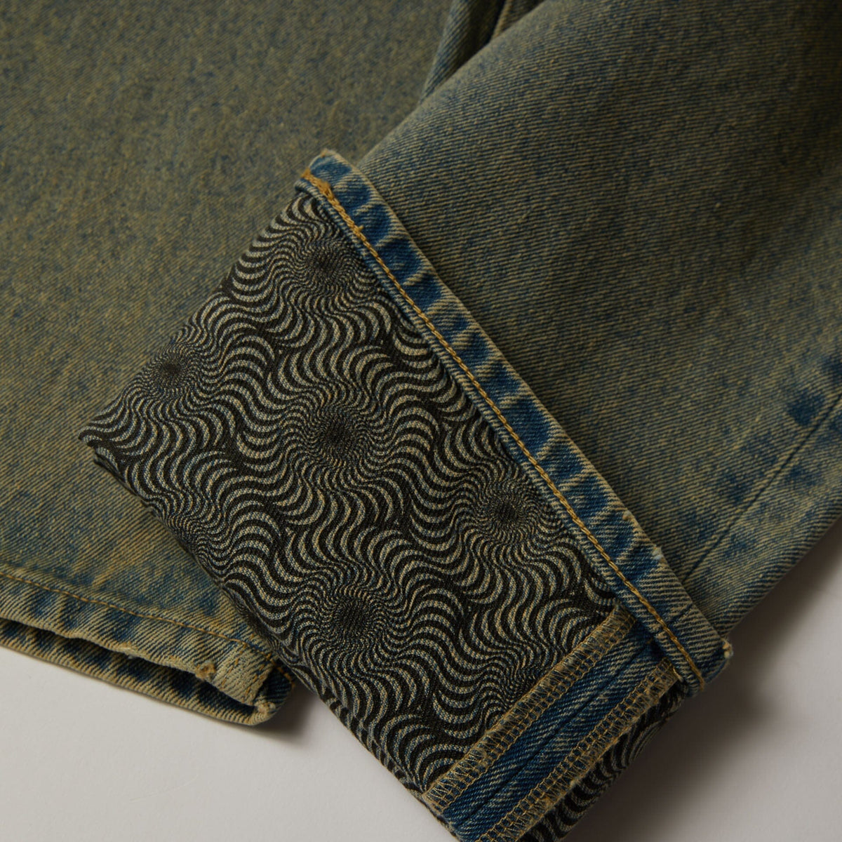 HUF x Spitfire Cromer Denim Pant Warm Wash pants HUF 