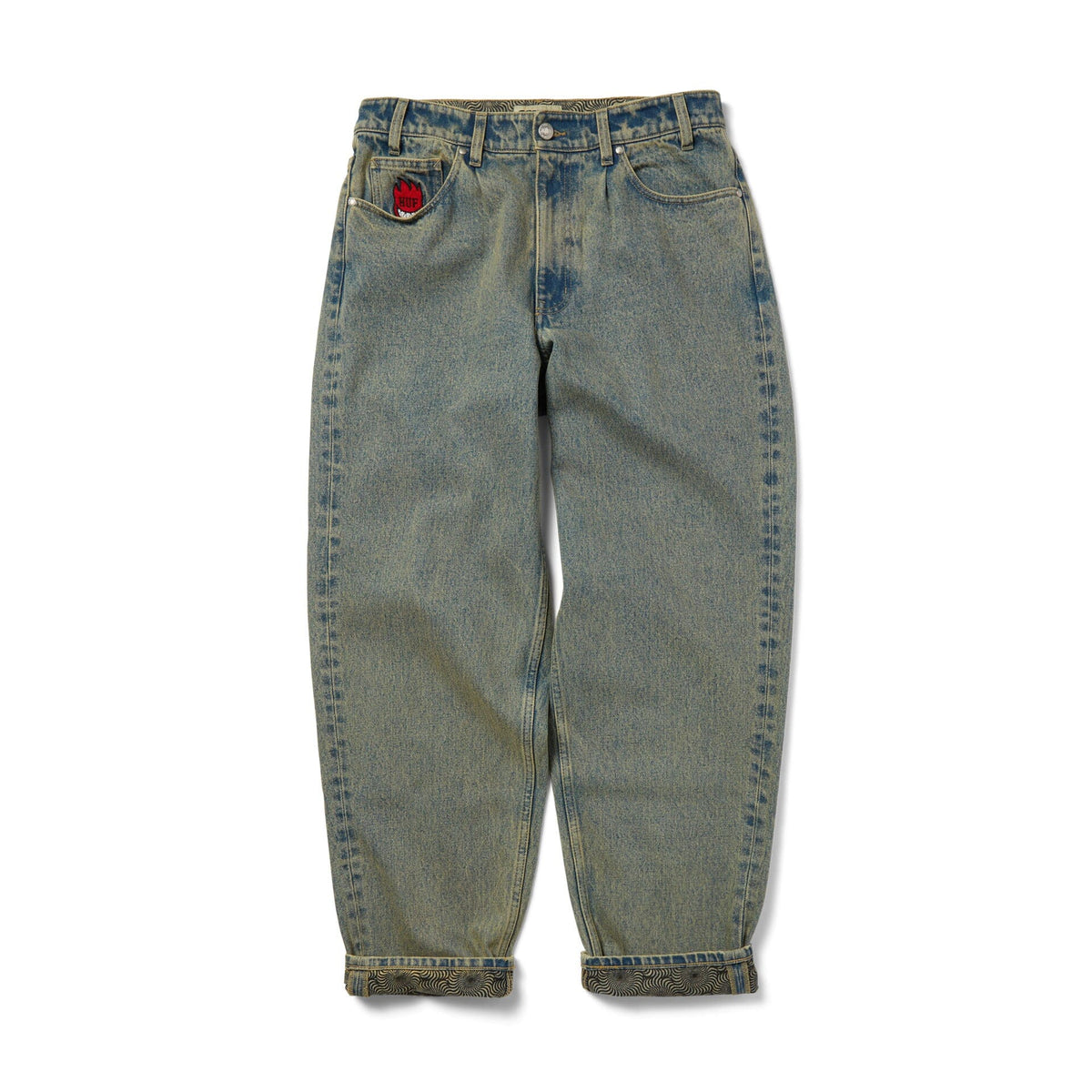 HUF x Spitfire Cromer Denim Pant Warm Wash pants HUF 