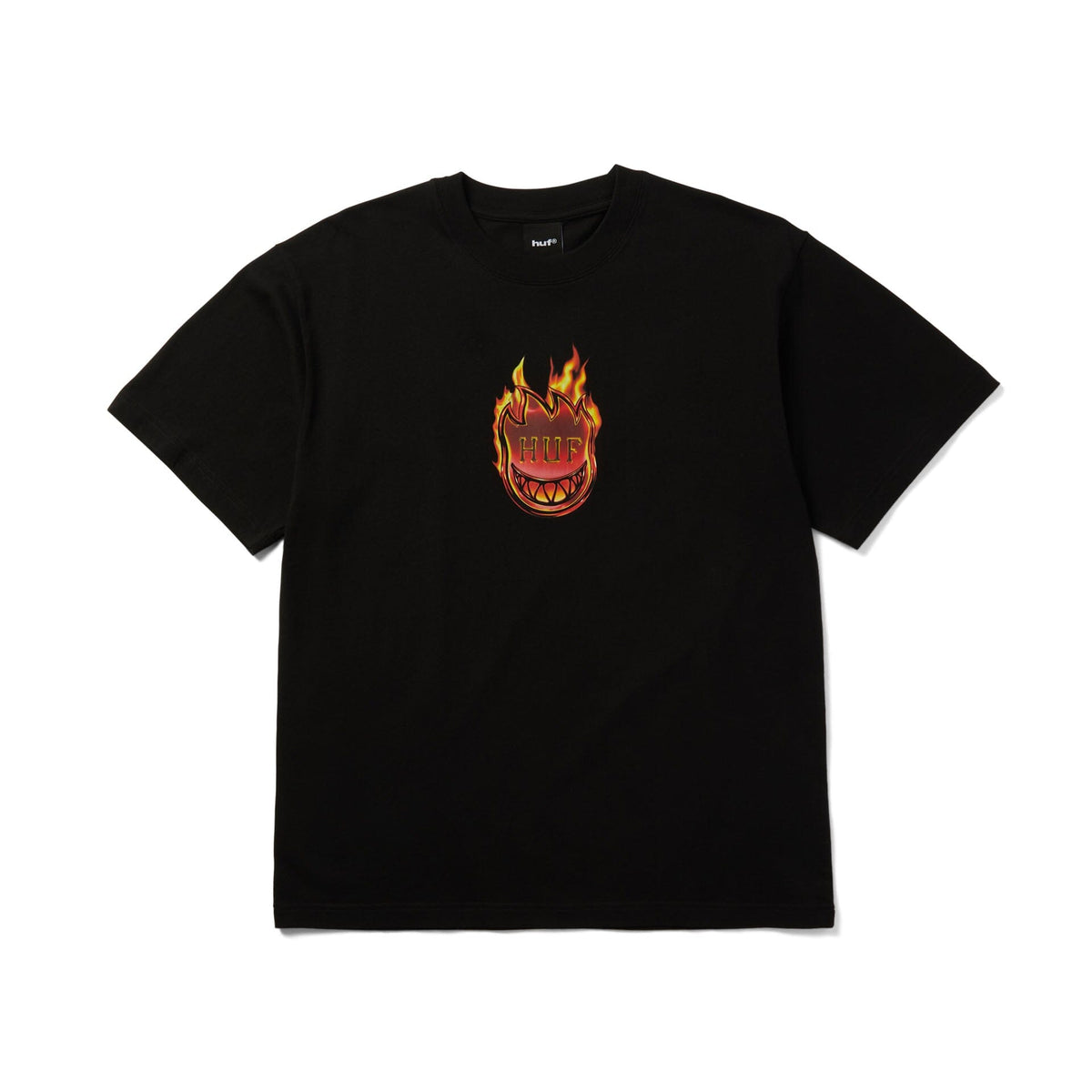 HUF x Spitfire Flame Galaxies Tee Black tees HUF 