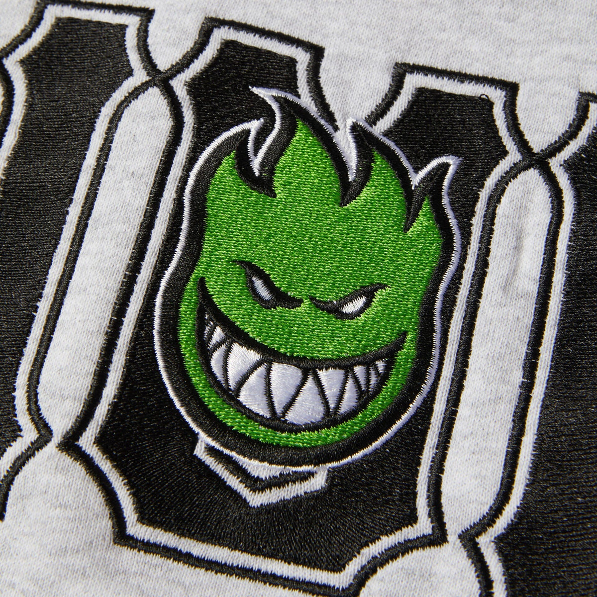 HUF x Spitfire Union Crewneck Heather Grey crewnecks HUF 
