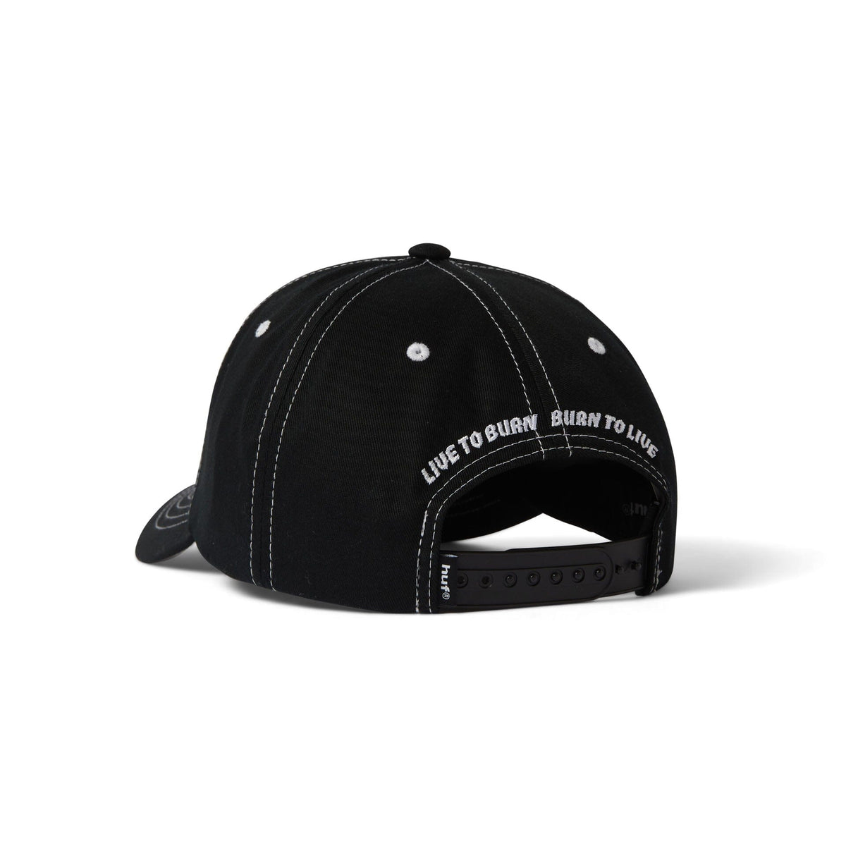 HUF x Spitfire Union Snapback Hat Black hats HUF 