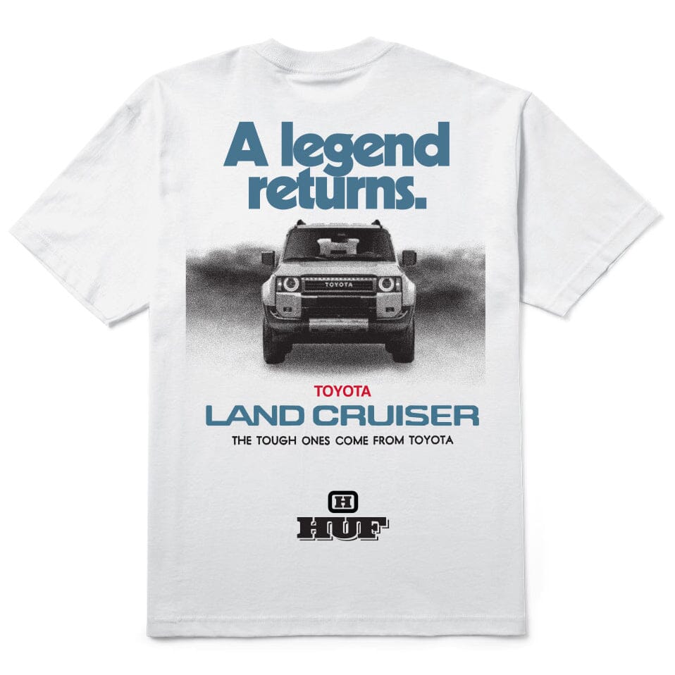 HUF x Toyota Legend Returns Tee White tees HUF 