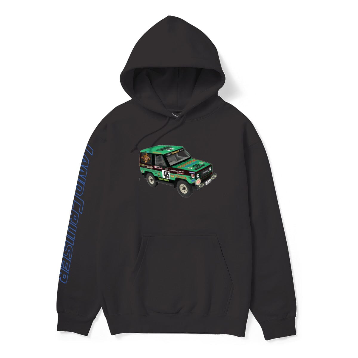 HUF x Toyota Sahara Rally Hoodie Black hoodies HUF 