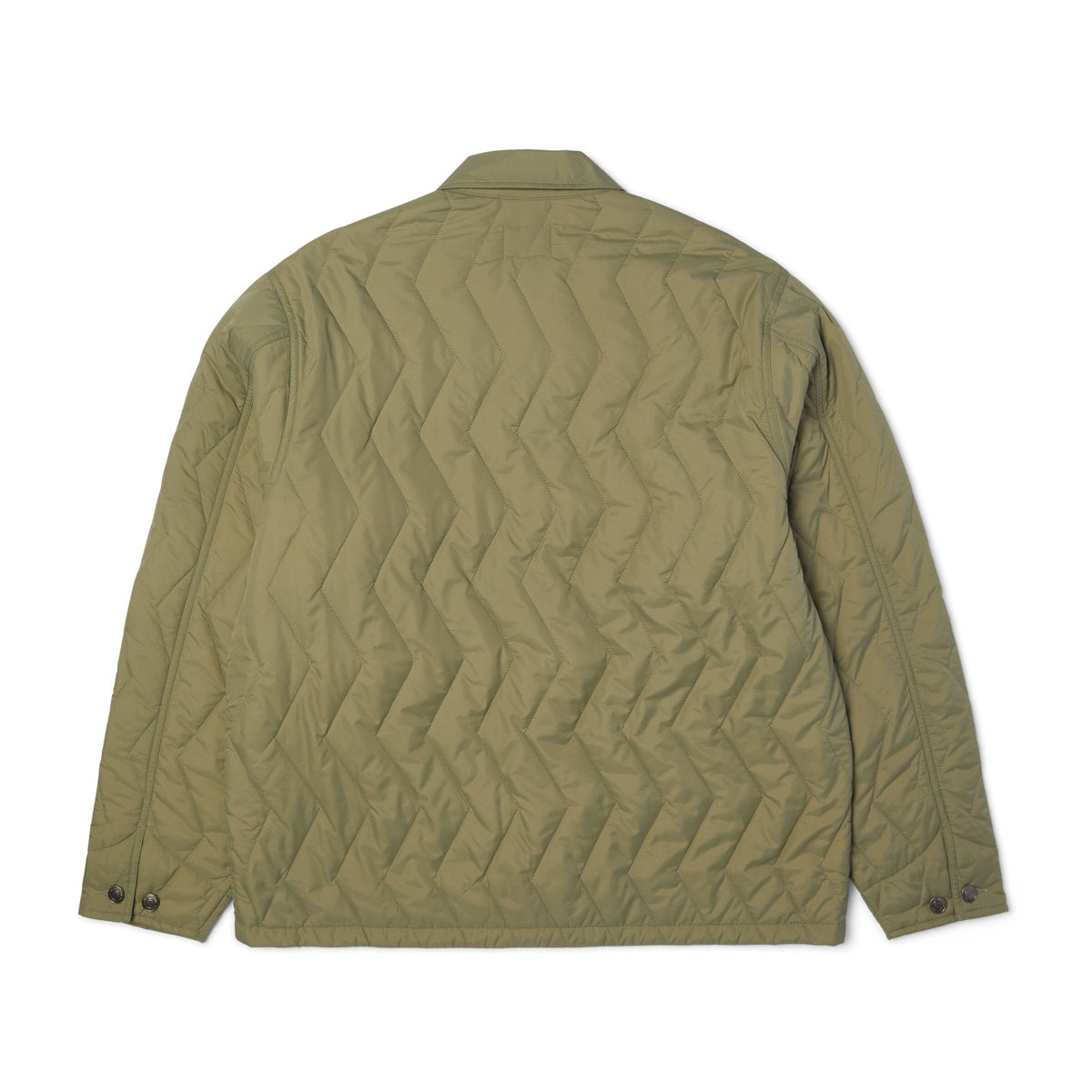 HUF Zig Zag Quilted Chore Jacket Sage jackets HUF 