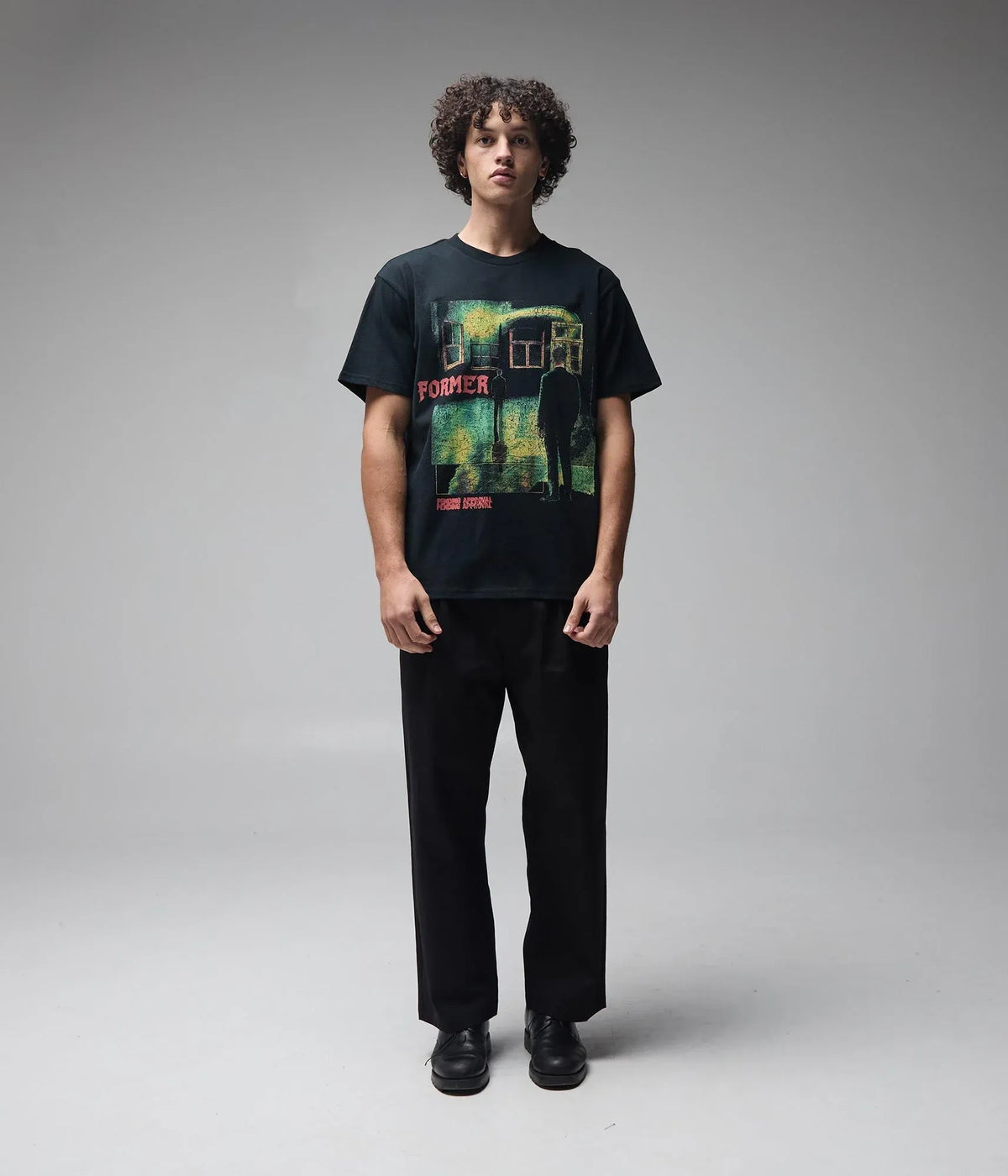 Former Mind Glass Tee Black