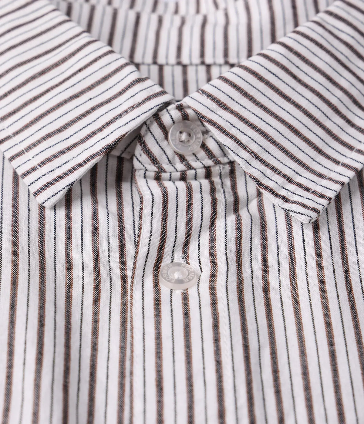 Former Reynolds Stripe Shirt Beige
