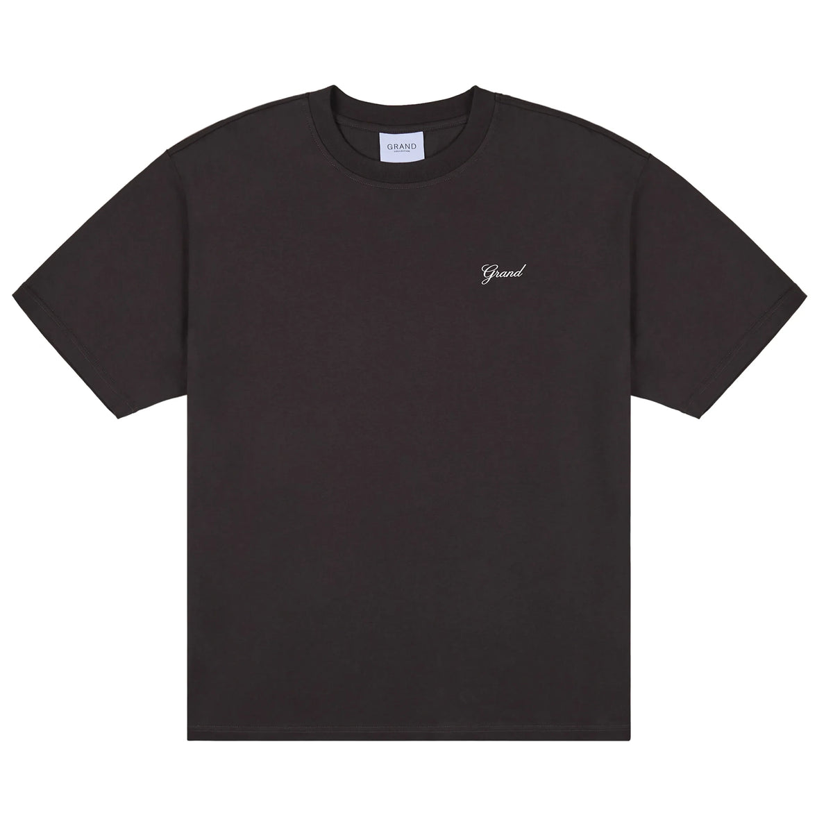 Grand Script Tee Espresso