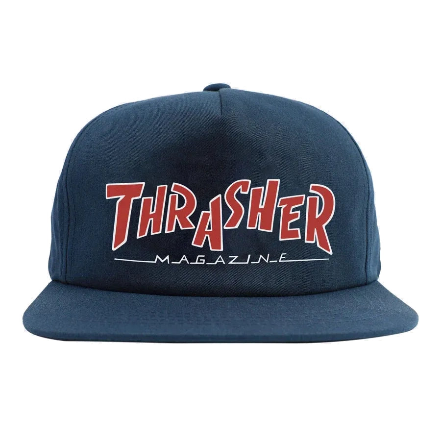 Thrasher Parra Mag Snapback Navy