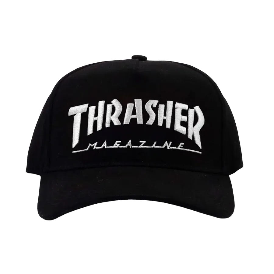 Thrasher Mag Logo Ball Cap Black