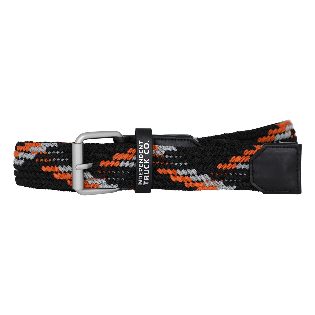 Independent Built to Grind Cord Belt Black/Orange Belts Independent 