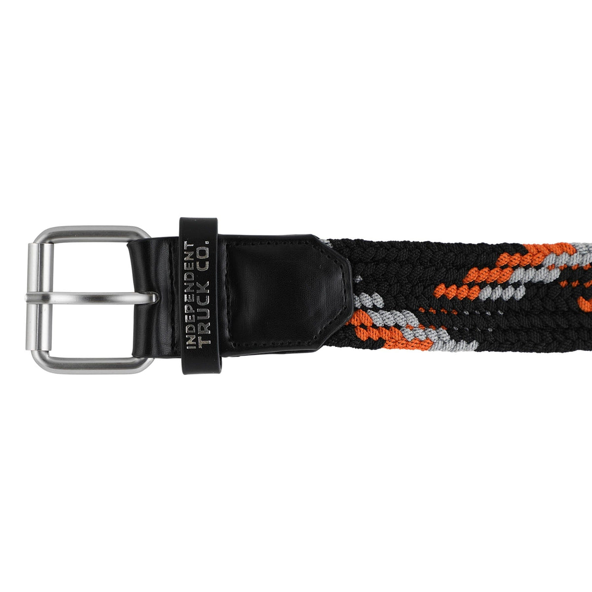 Independent Built to Grind Cord Belt Black/Orange Belts Independent 
