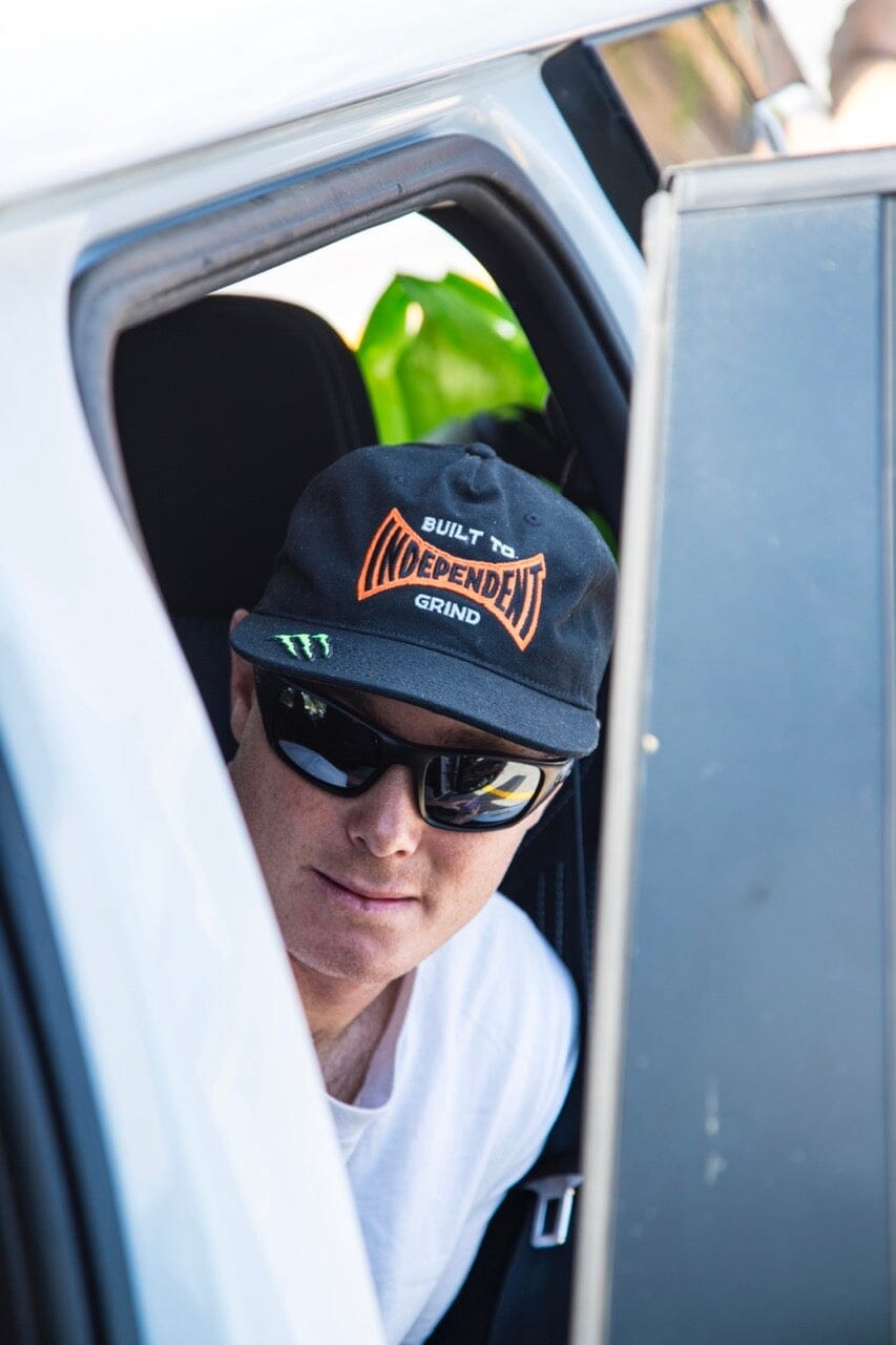 Independent Built to Grind Span Snapback Hat Khaki Hats Independent 