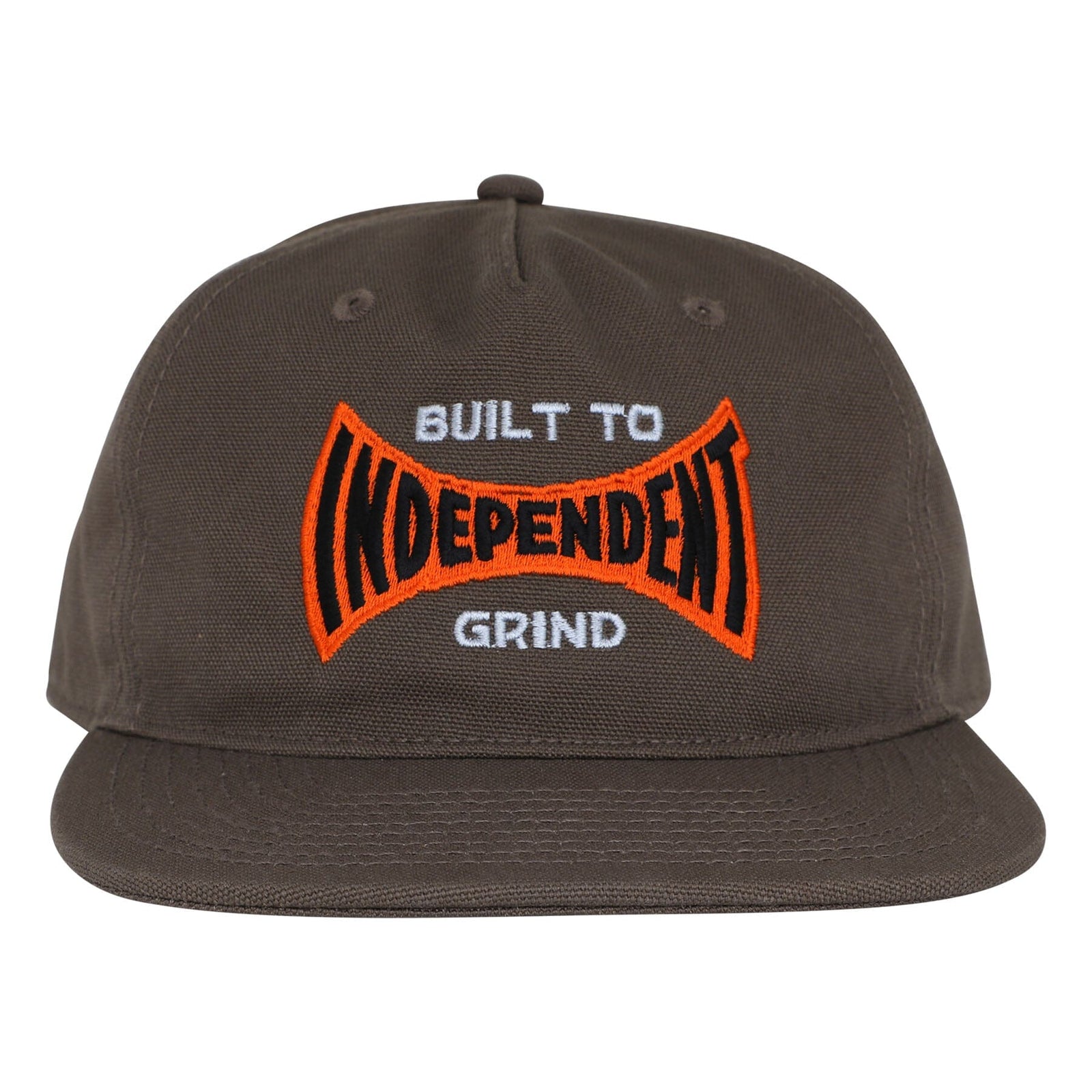 Independent Built to Grind Span Snapback Hat Walnut hats Independent 