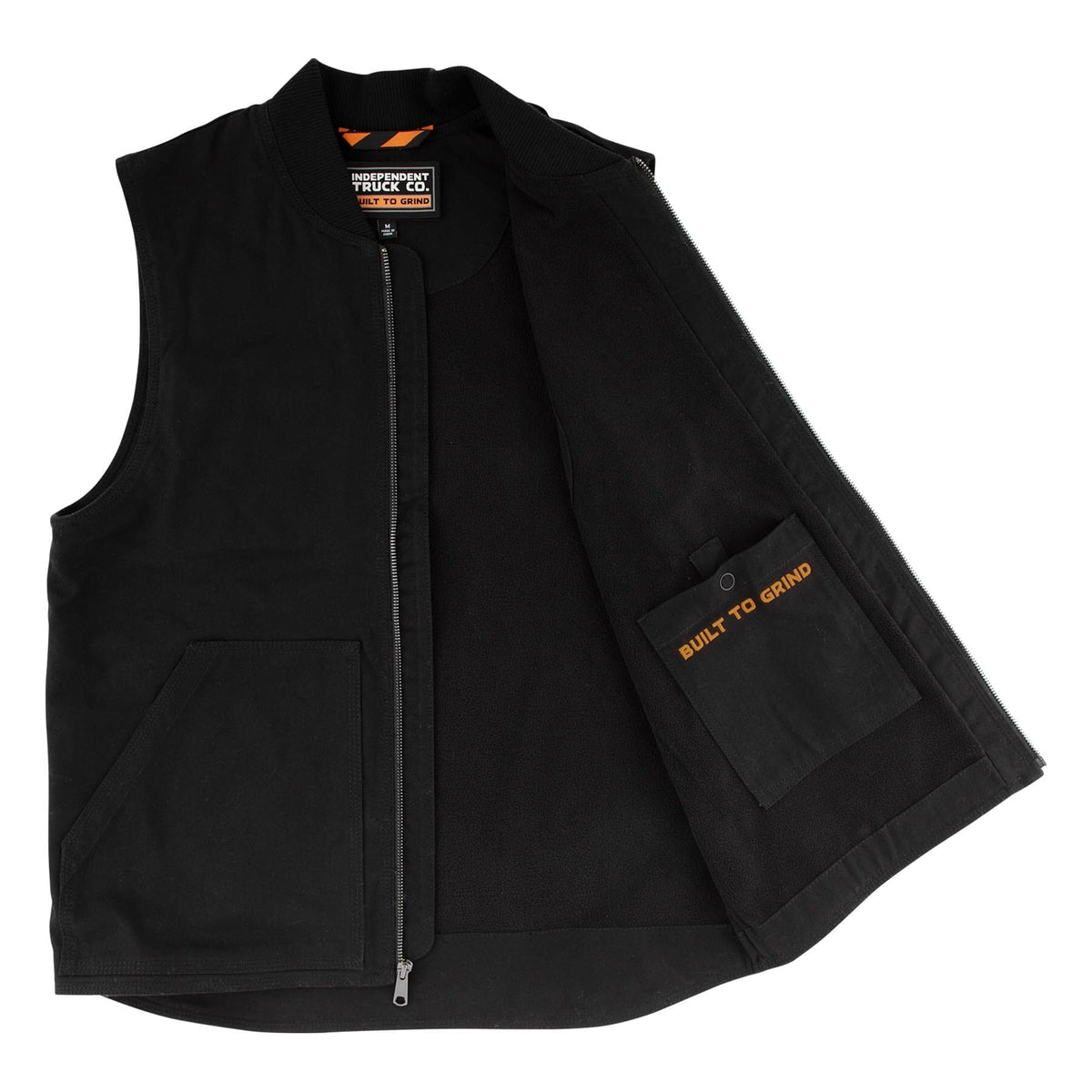 Independent Built to Grind Work Vest Black jackets Independent 