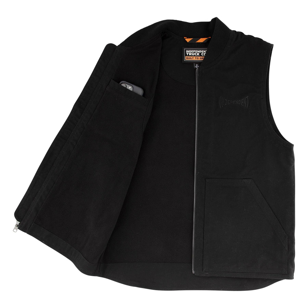 Independent Built to Grind Work Vest Black jackets Independent 