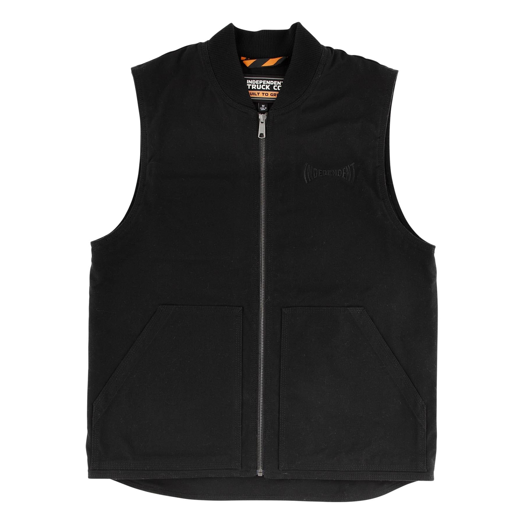 Independent Built to Grind Work Vest Black jackets Independent 