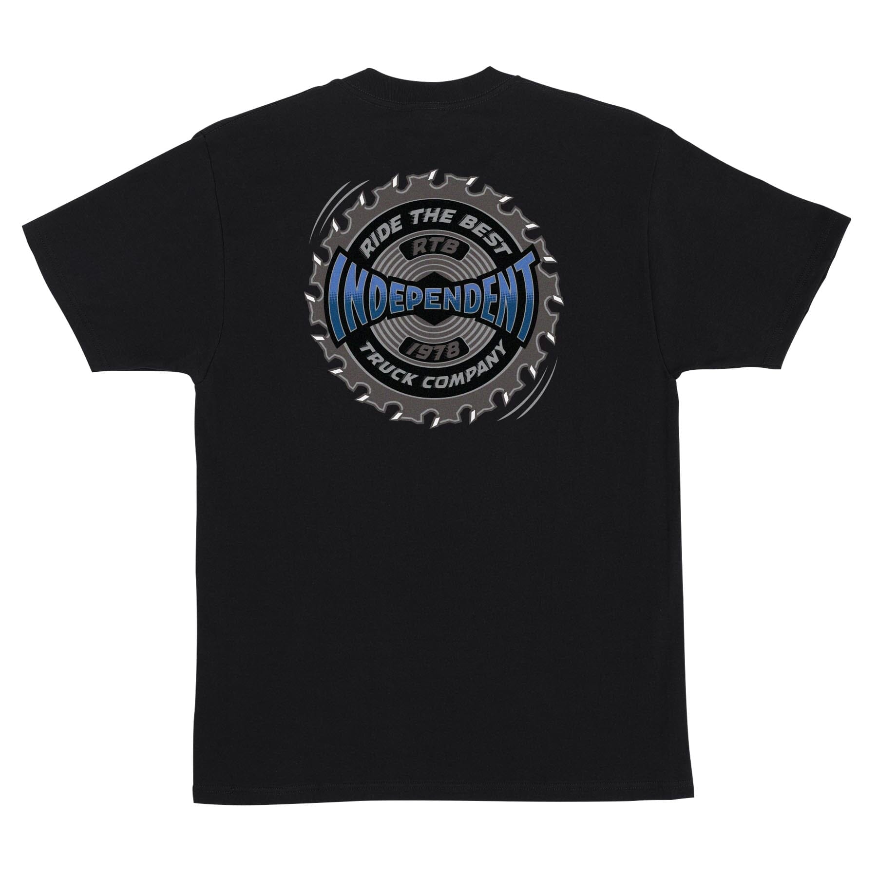 Independent Buzzsaw Heavyweight Tee Black Tees Independent 