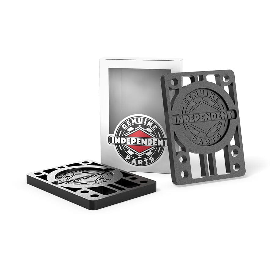 Independent Genuine Parts Riser Set Black 1/4" risers Independent 