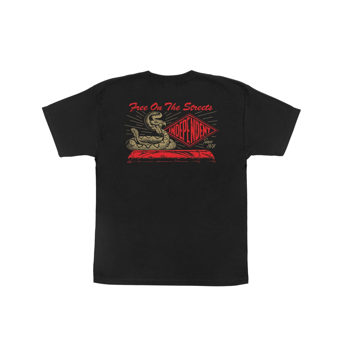 Independent Snakebite Youth Tee Black tees Independent 