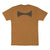 Independent Spanning Chest Heavyweight Tee Brown Sugar Tees Independent 