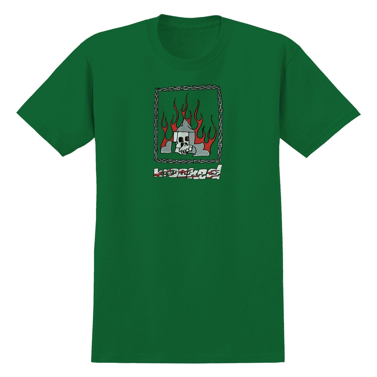 Krooked Chainframe Tee Green Tees Krooked 