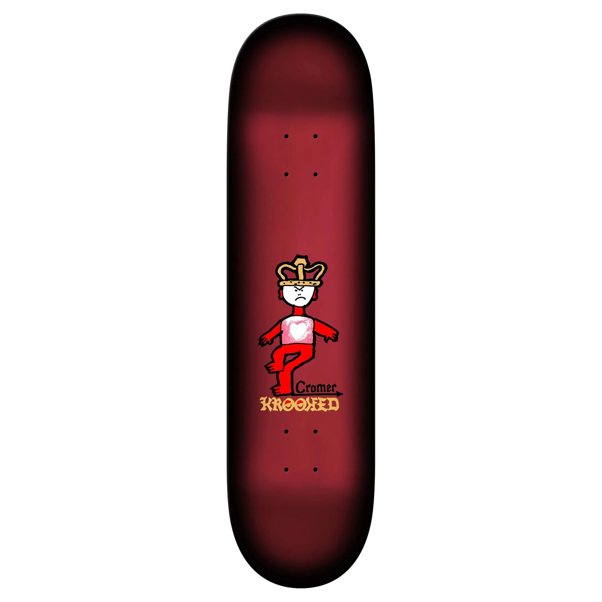 Krooked Cromer Mad King Deck 8.06 decks Krooked 