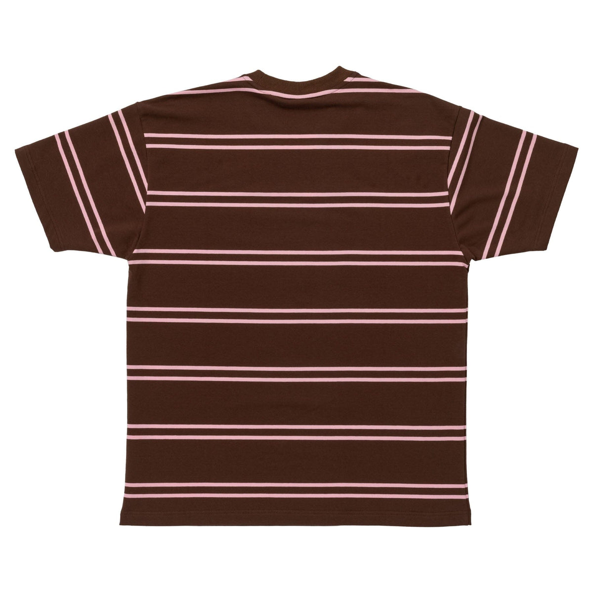 Krooked Eyes Striped Tee Brown Tees Krooked 