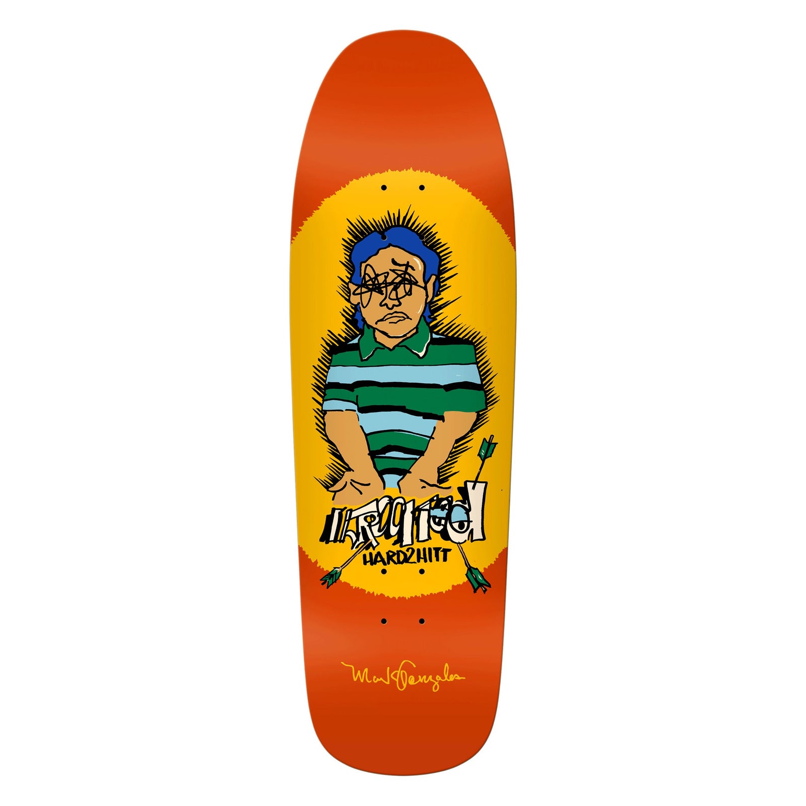 Krooked Gonz Hard2Hitt Deck 9.81 decks Krooked 
