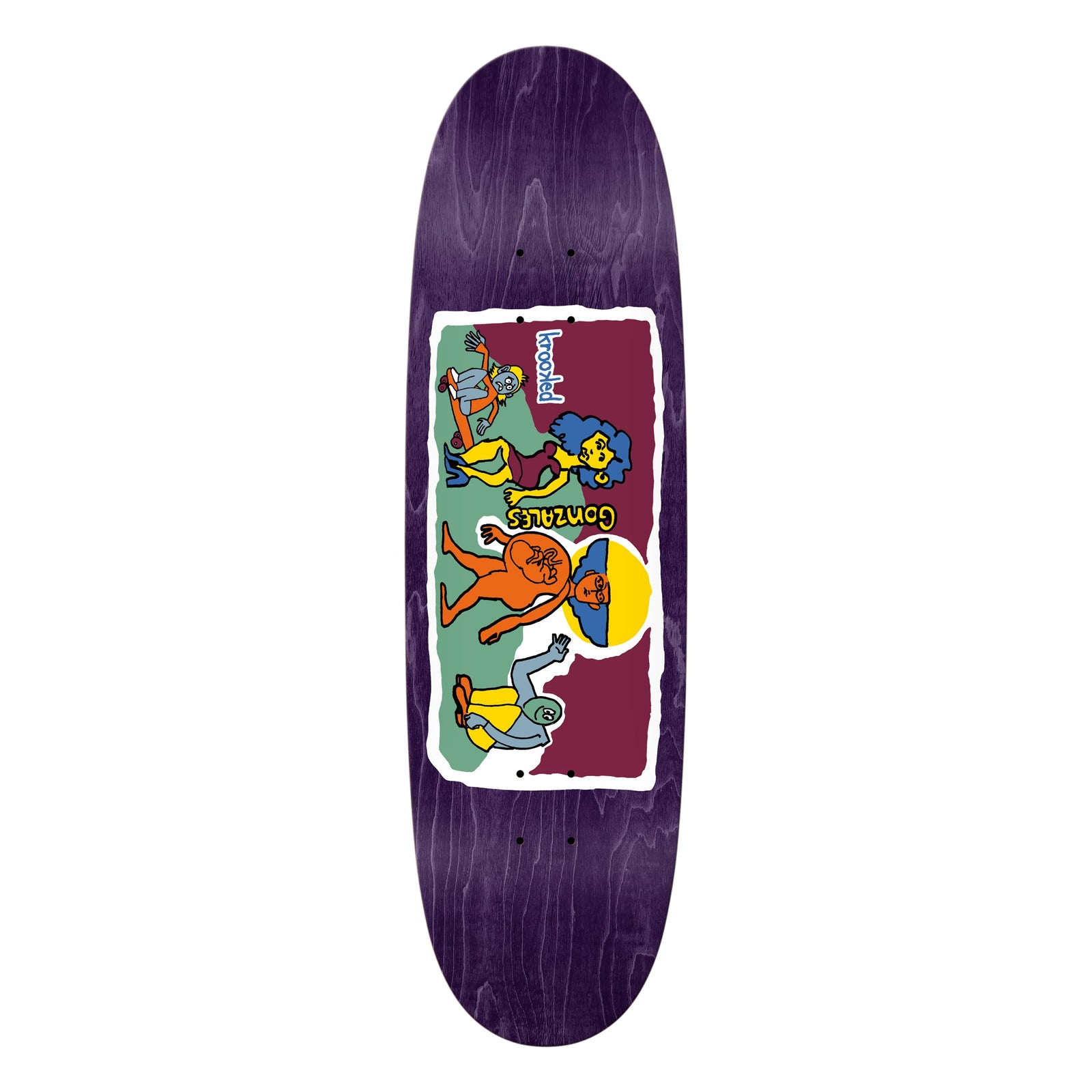 Krooked Gonz Stroll Deck 9.1 decks Krooked 