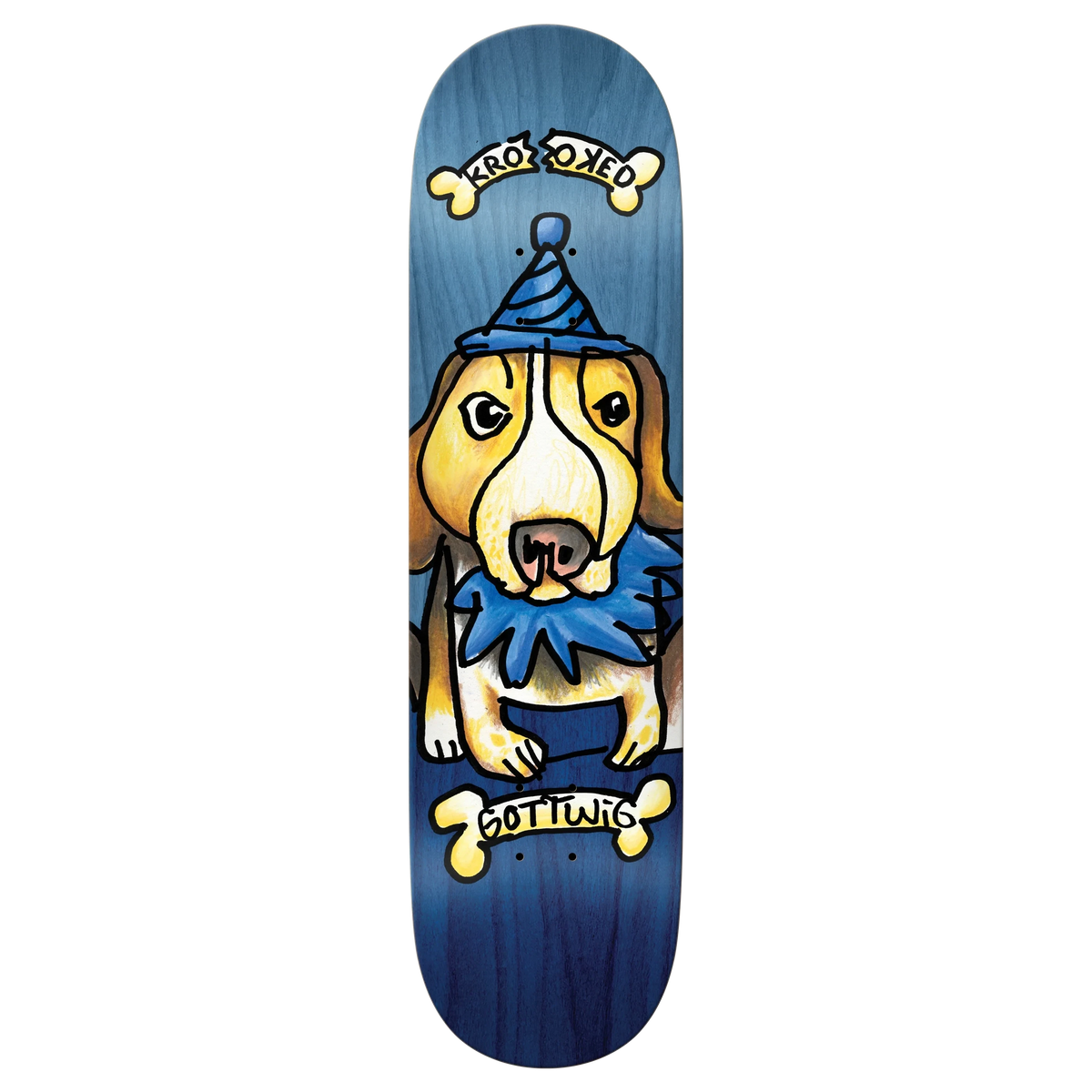 Krooked Gottwig Blueberry Deck 8.25 decks Krooked 