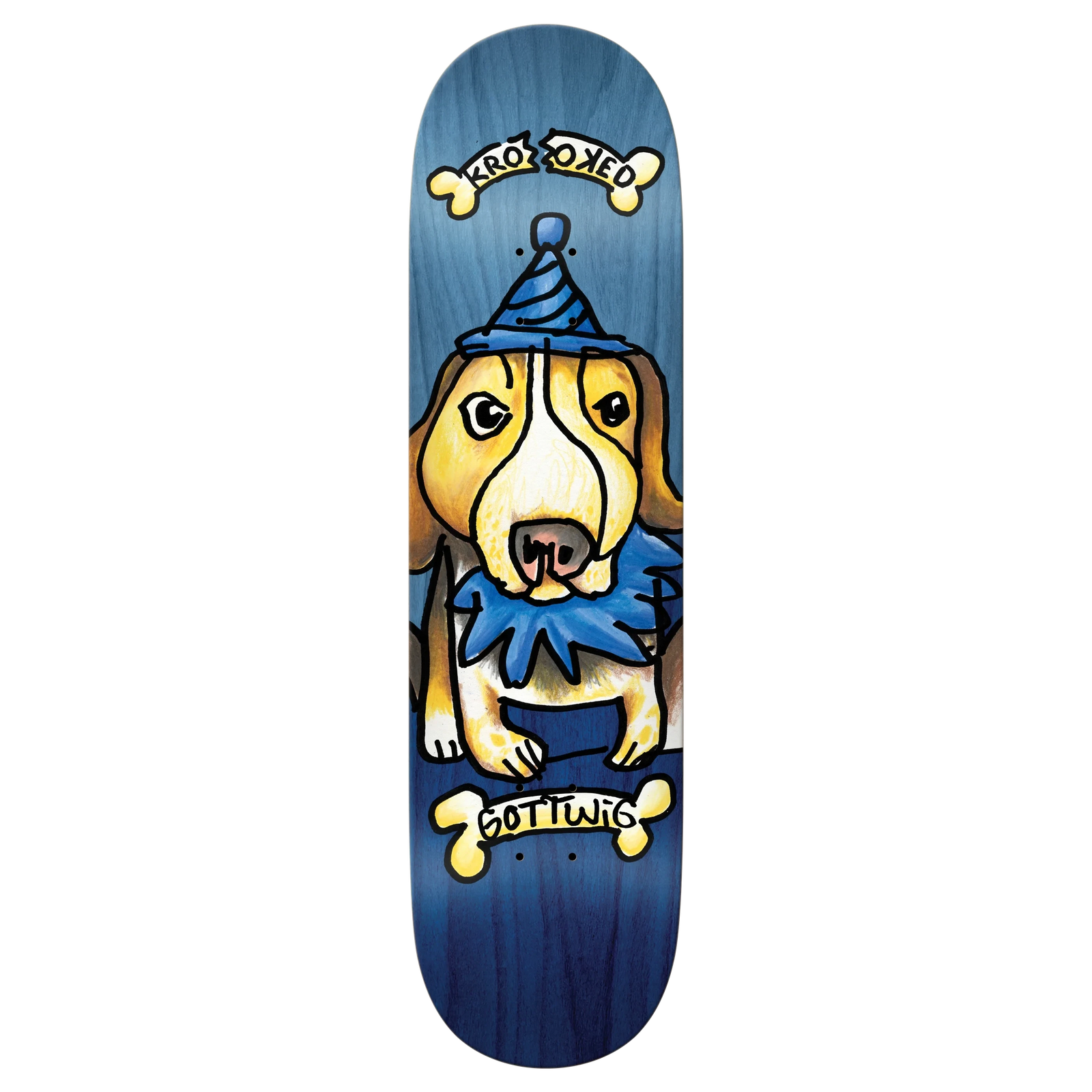 Krooked Gottwig Blueberry Deck 8.25 decks Krooked 